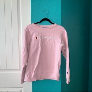 EUC Champion Women's Baby Pink Sweater